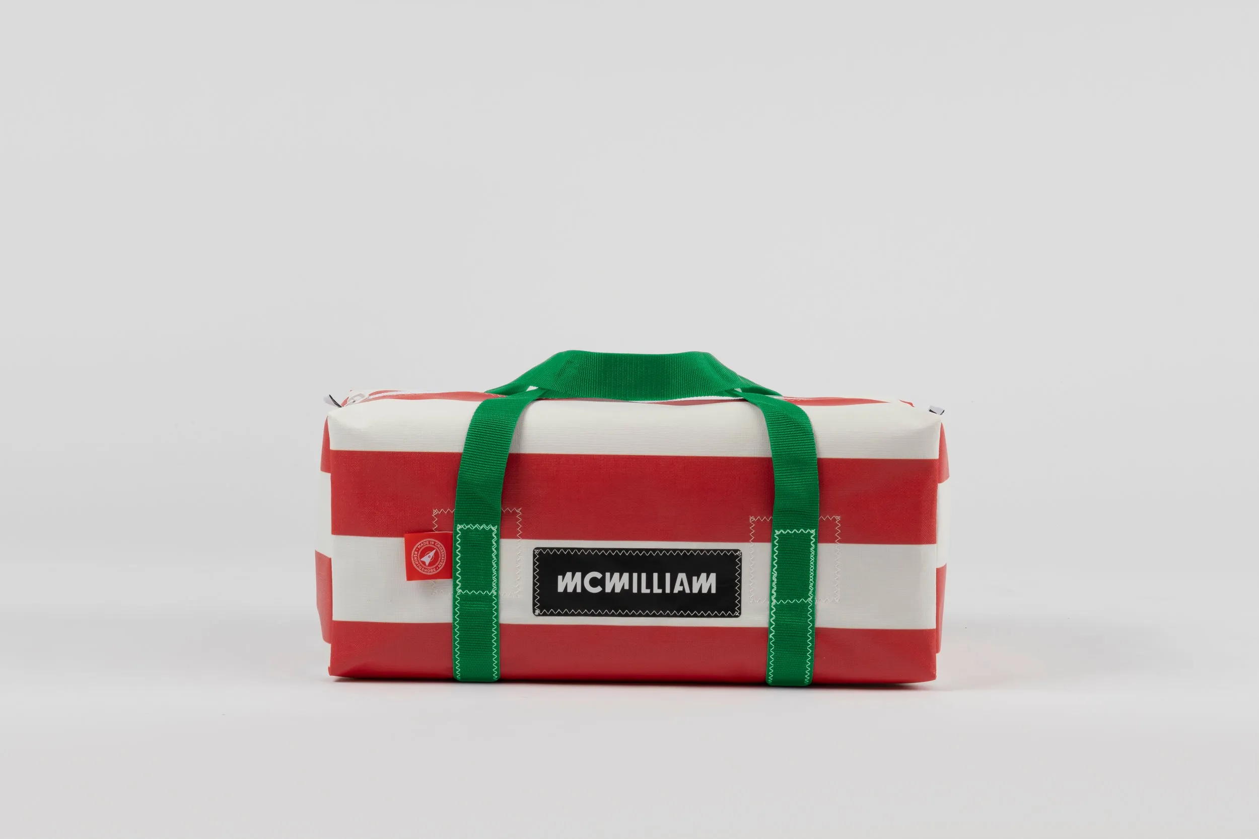 Red Small Holdall (30L) - Classic Stripe