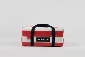 Red Small Holdall (30L) - Classic Stripe