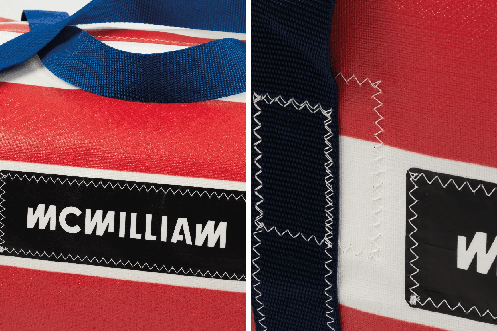 Red Small Holdall (30L) - Classic Stripe