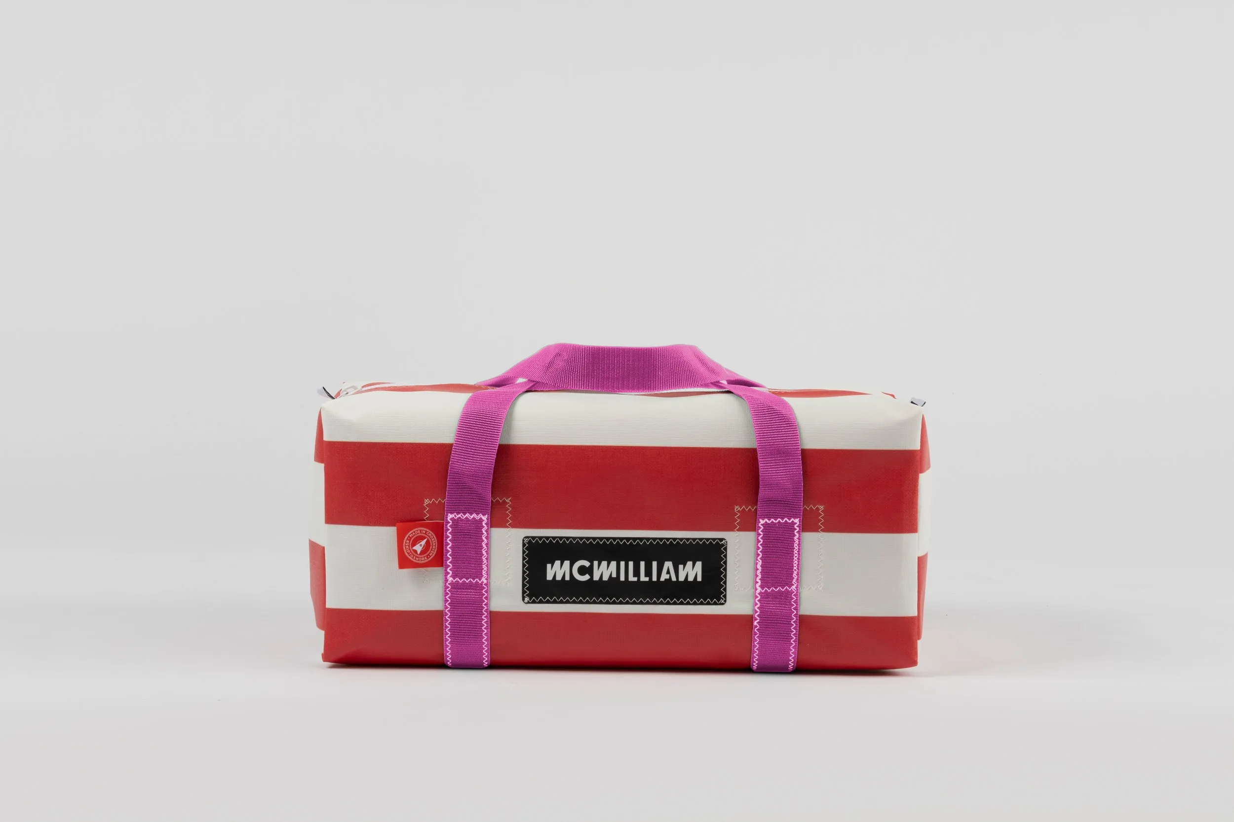 Red Small Holdall (30L) - Classic Stripe