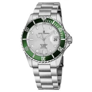 Revue Thommen Men's 17571.2124 'Diver' Silver Dial Stainless Steel Bracelet Swiss Automatic Watch