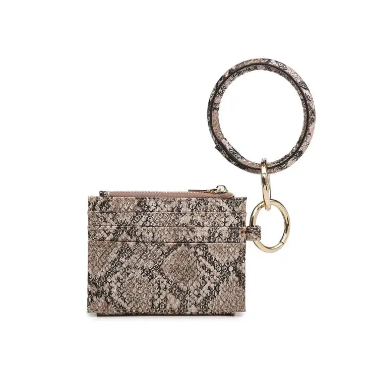 Sammie Mustard Mini Snap Wallet w/ Ring