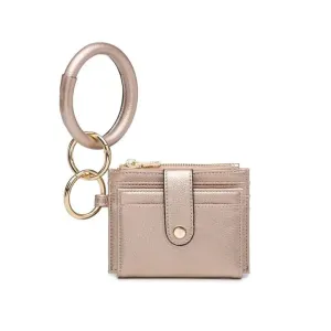 Sammie Rose Gold Mini Snap Wallet w/ Ring