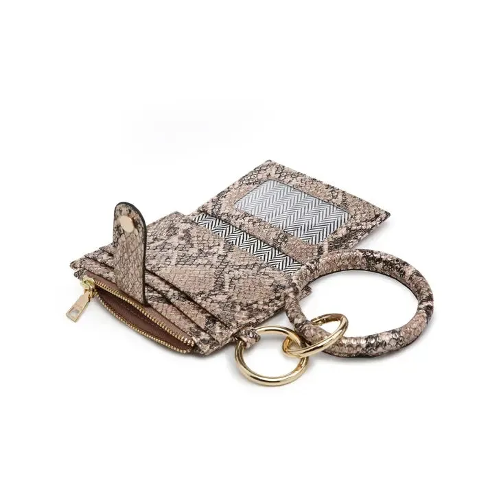 Sammie Rose Gold Mini Snap Wallet w/ Ring