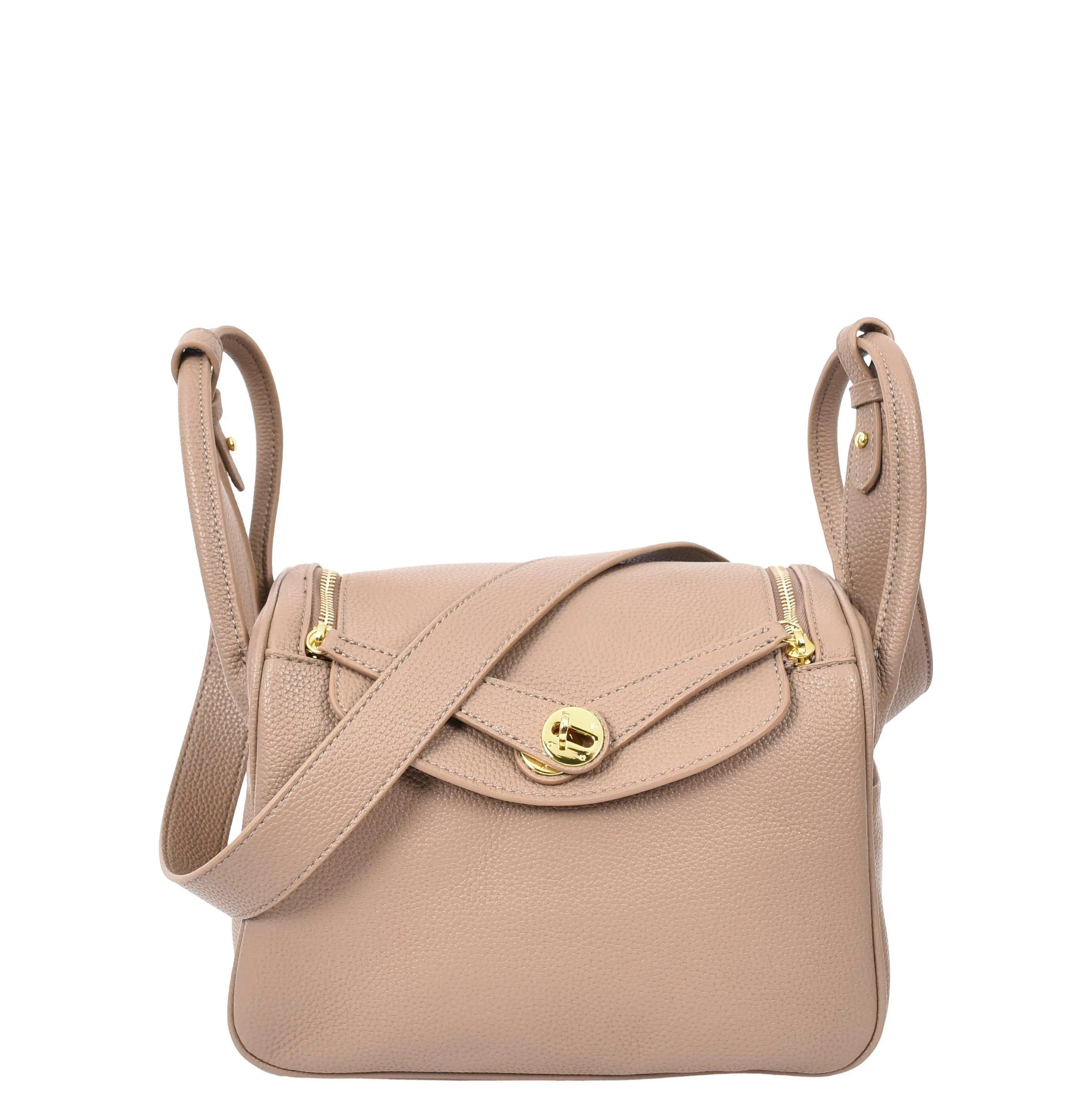 Shoulder Bag for Womens PU Leather Multi Strap Large Hobo Fashion Handbag AH12 Taupe