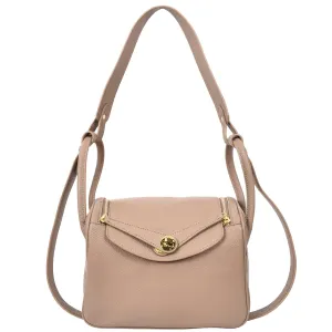 Shoulder Bag for Womens PU Leather Multi Strap Large Hobo Fashion Handbag AH12 Taupe