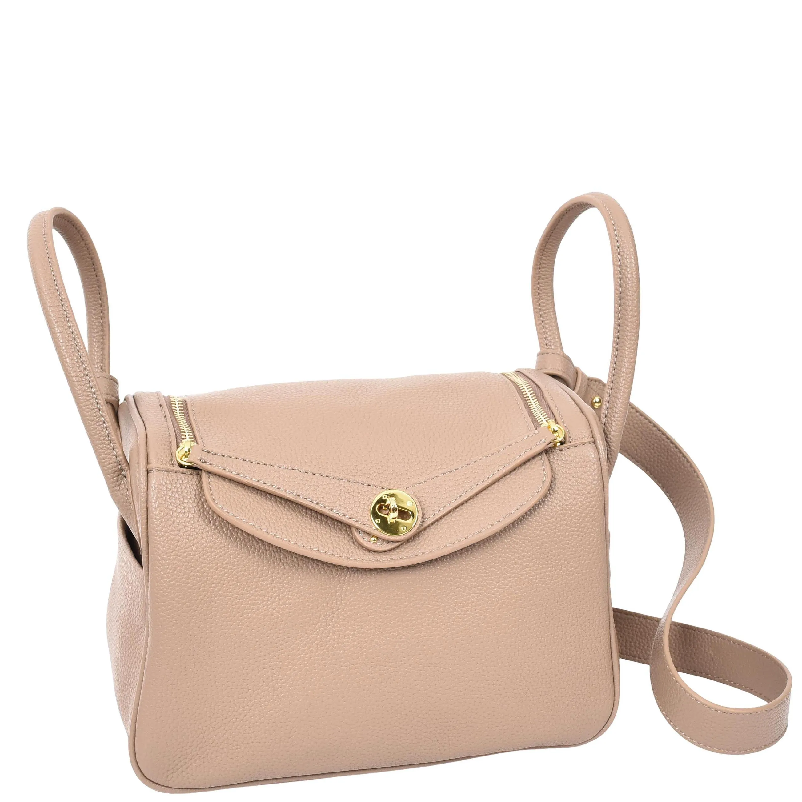Shoulder Bag for Womens PU Leather Multi Strap Large Hobo Fashion Handbag AH12 Taupe