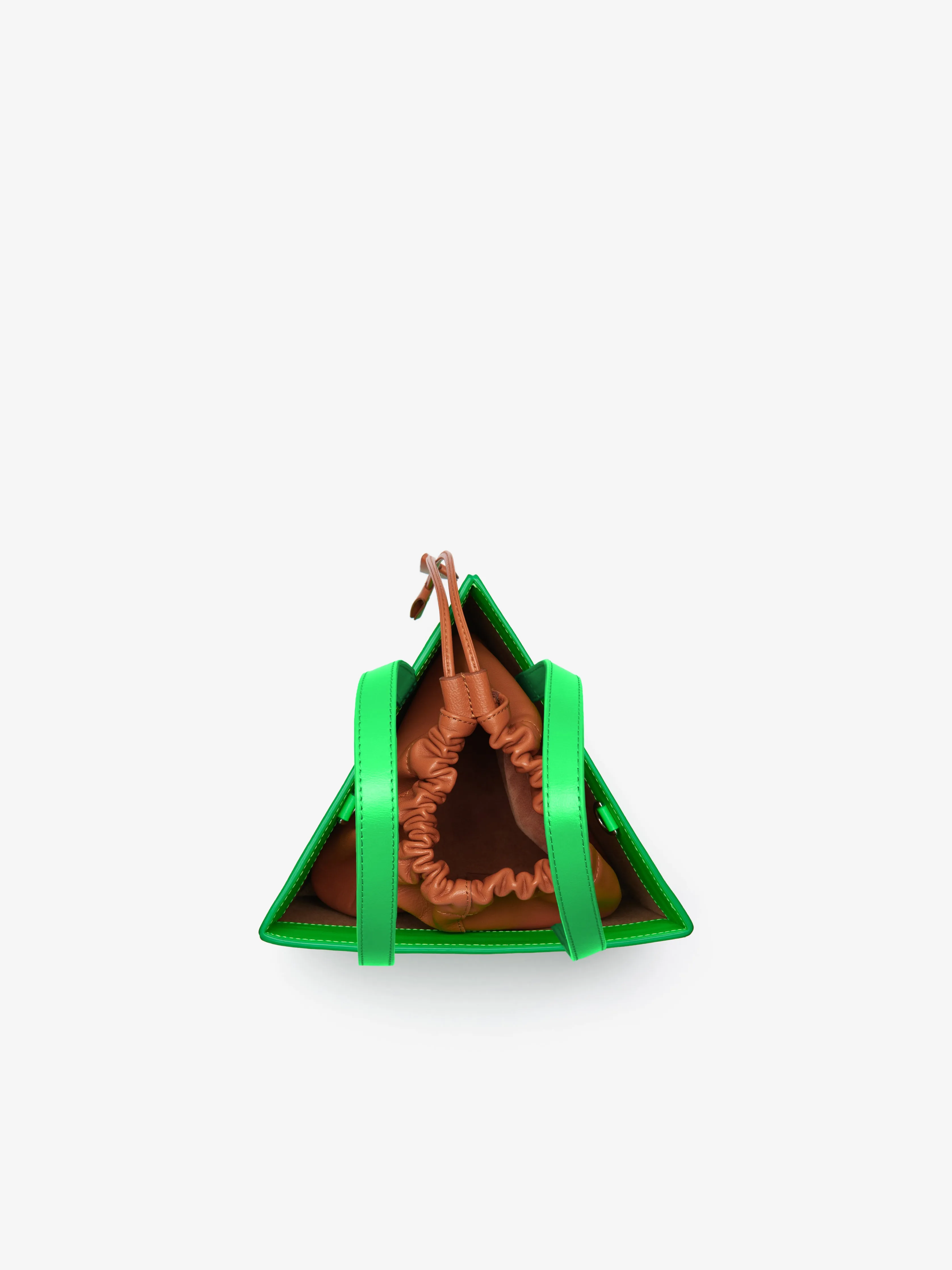 Triangle Bag Neon Green L