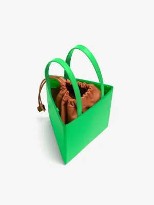 Triangle Bag Neon Green L