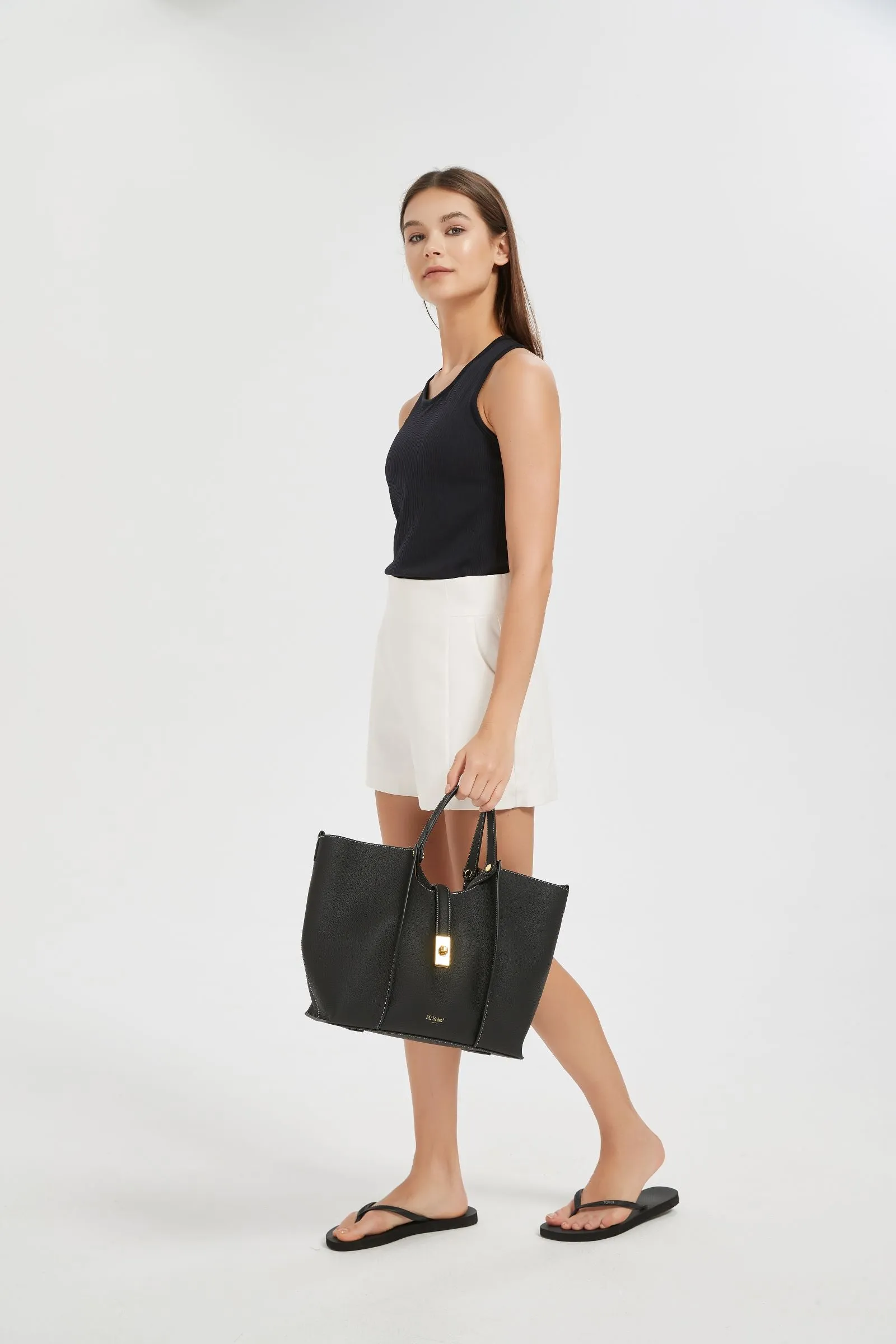 Wharf Tote Bag- Black