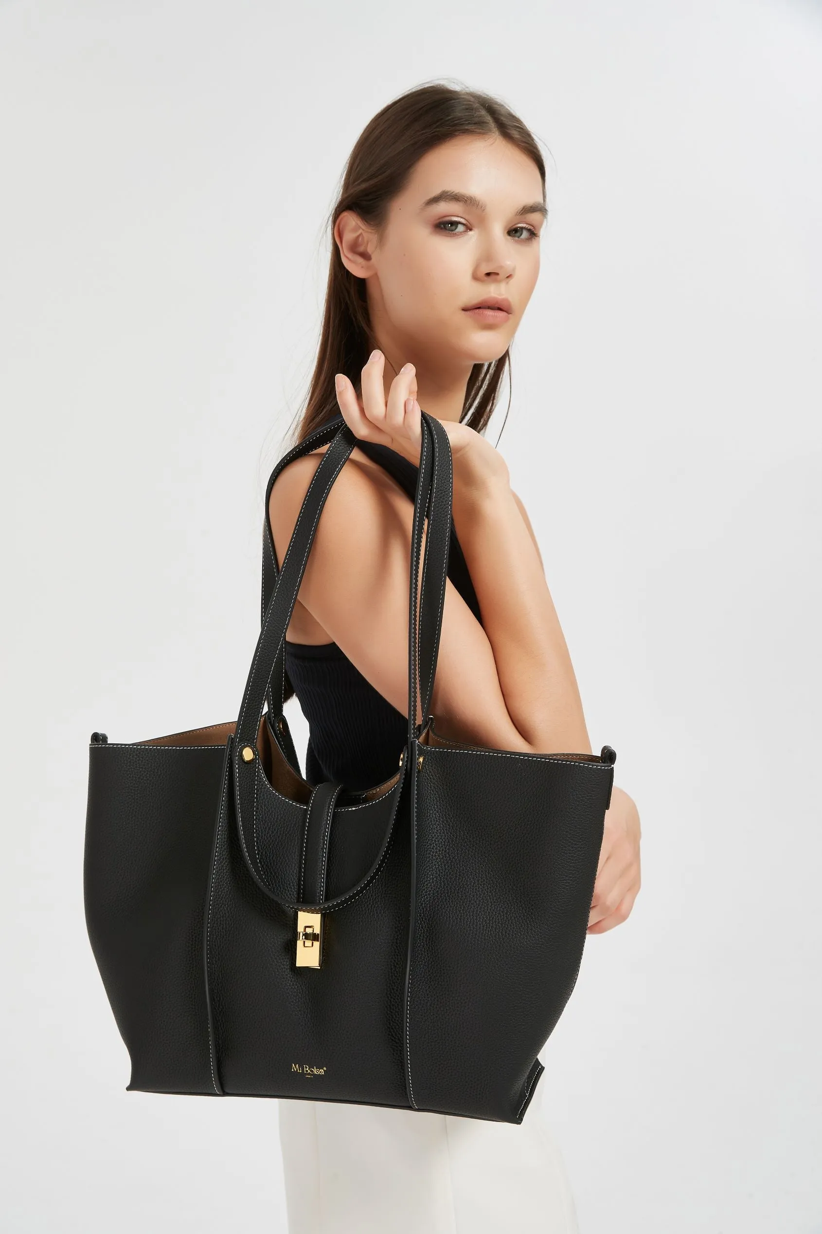 Wharf Tote Bag- Black