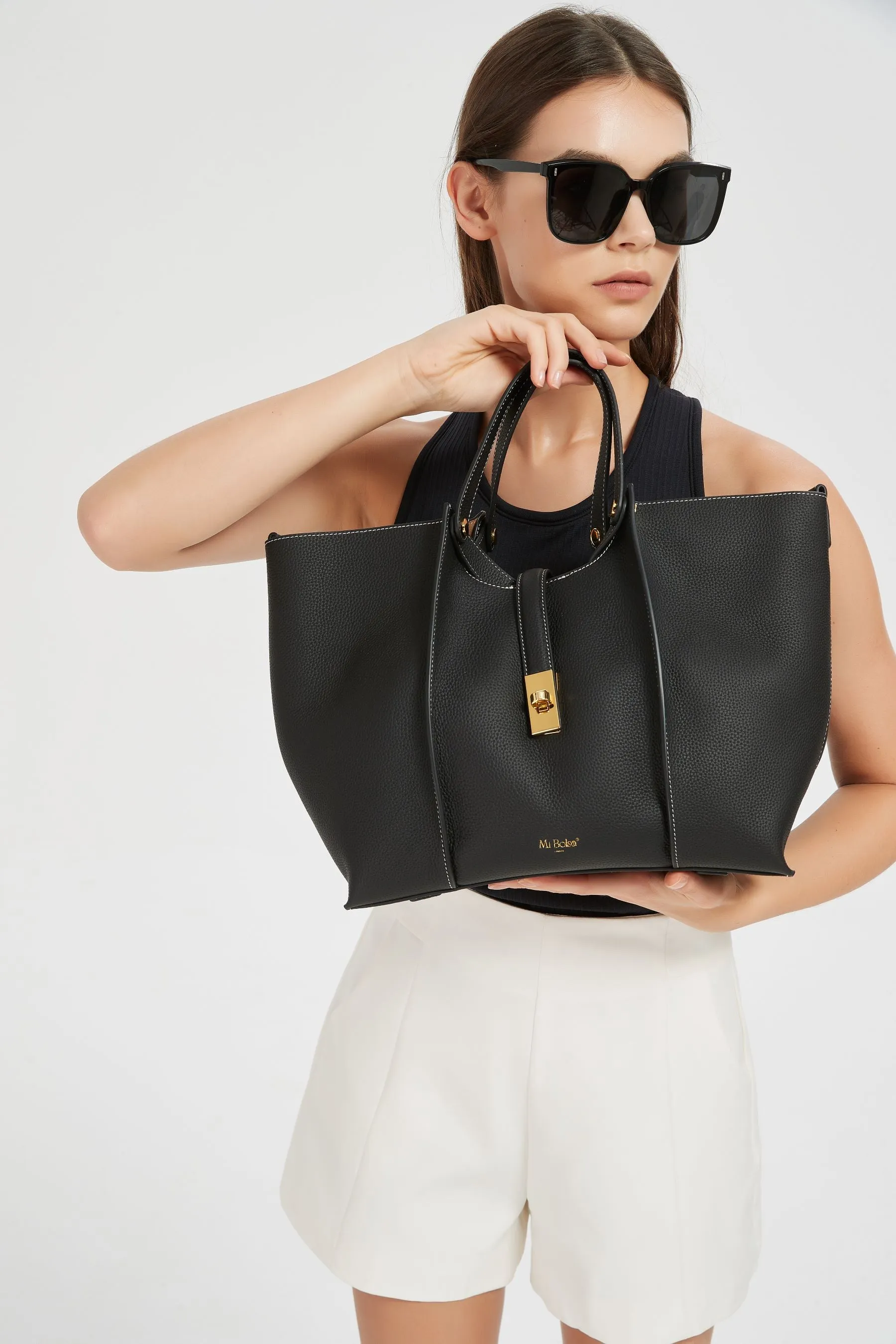 Wharf Tote Bag- Black