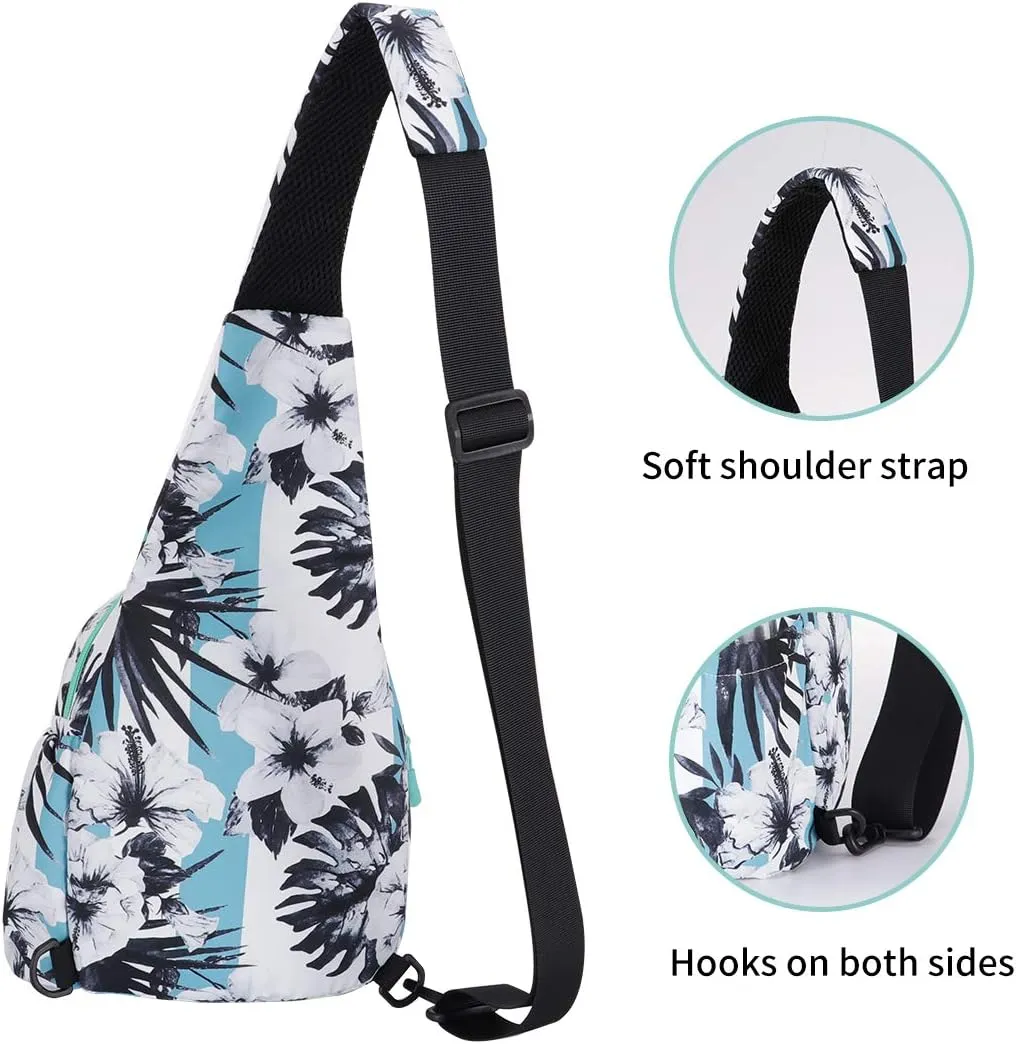 XEYOU Small Sling Bag - Lightweight One Strap Backpack Hiking Crossbody Chest Bag - Unisex Shoulder Daypack
